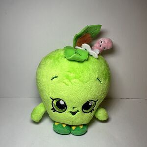 Shopkins Green Apple Blossom Plush Stuffed‎ Animal Toy 7in